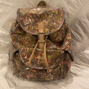Sakroots backpack purse - like new!